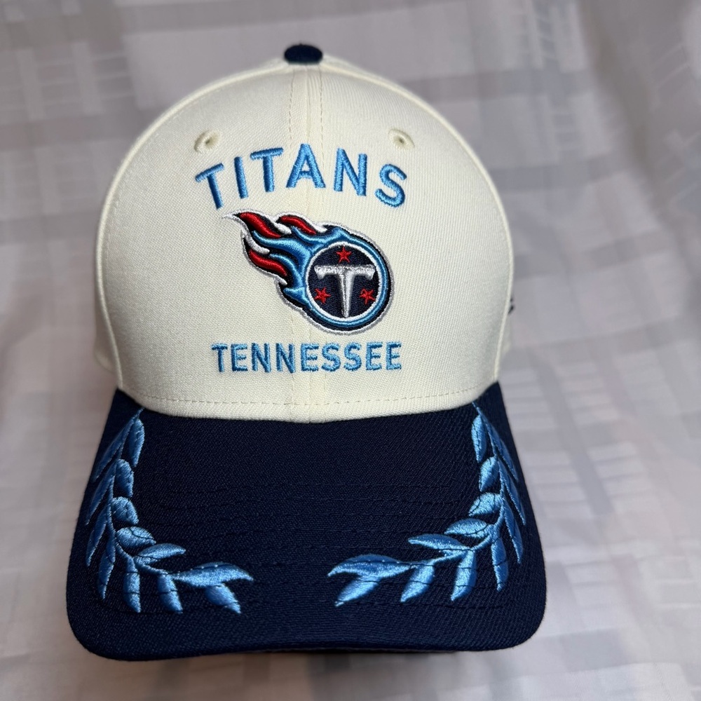 New Era Cream/Navy Tennessee Titans‎ 2025 NFL Draft 9FORTY